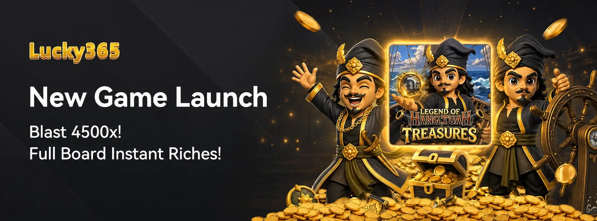 Pirate-themed treasure game artwork